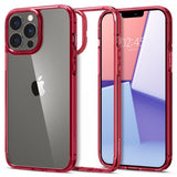 Spigen iPhone 13 Pro Suojakuori Ultra Hybrid Red Crystal