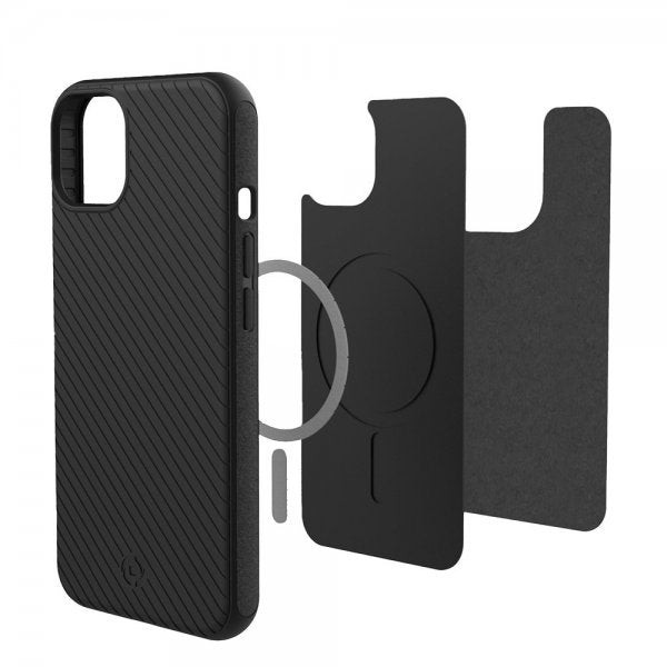 Celly iPhone 13 Pro -suojakuori ULTRAMAG, musta