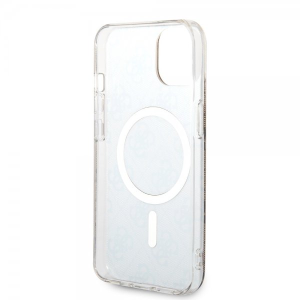 Guess iPhone 13 Kuori 4G Pattern MagSafe Ruskea
