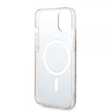 Guess iPhone 13 Kuori 4G Pattern MagSafe Ruskea