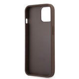 Guess iPhone 13 -suojakuori Big Logo, ruskea