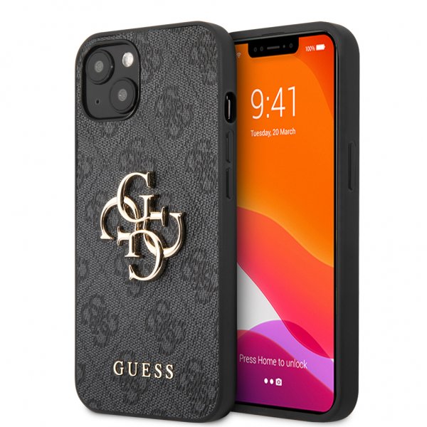 Guess iPhone 13 Kuori Big Logo Harmaa