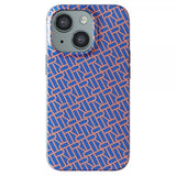 Richmond & Finch iPhone 13 -kuori, Blue Apricot RF Logo