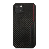 AMG iPhone 13 Carbon Effect Stitching Musta kuori