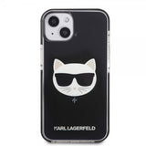 Karl Lagerfeld iPhone 13 Kuori Choupette Musta