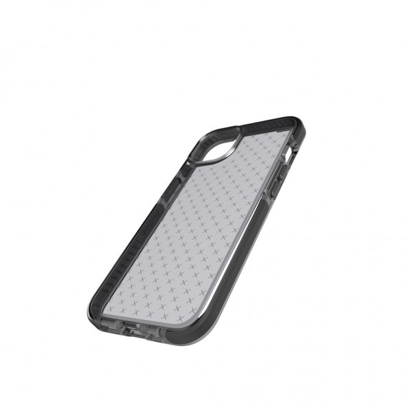 Tech21 iPhone 13 -kuori, Evo Check, Smokey Black