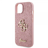 Guess iPhone 13 Kuori Fixed Glitter Ruusukulta