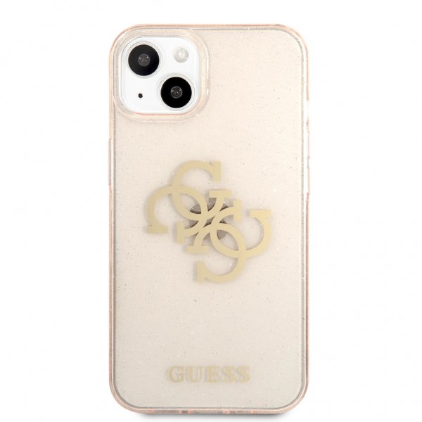 Guess iPhone 13 Kuori Full Glitter Kulta