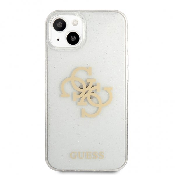 Guess iPhone 13 Kuori Full Glitter Läpinäkyvä