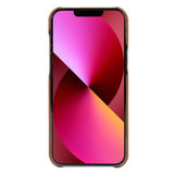 Krusell iPhone 13 Kuori Nahkakansi Konjakki