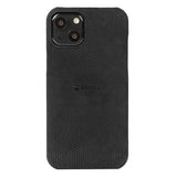 Krusell iPhone 13 -kuori, nahkakansi, musta
