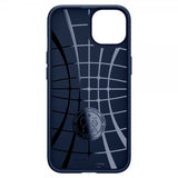 Spigen iPhone 13 -kuori Liquid Air Navy Blue