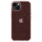 Spigen iPhone 13 -kuori Liquid Crystal Glitter Rose Quartz