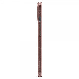 Spigen iPhone 13 -kuori Liquid Crystal Glitter Rose Quartz