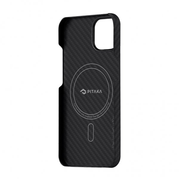 Pitaka iPhone 13 -kuori MagEZ Case 2 Black/Grey Twill