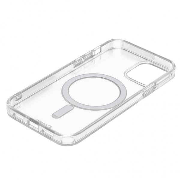 Krusell iPhone 13 -kuori MagSafe Clear Cover Läpinäkyvä