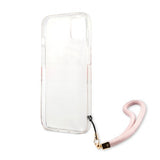 Guess iPhone 13 Kuoret Marble Design Stripe Roosa