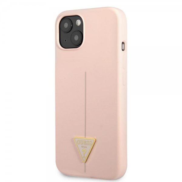Guess iPhone 13 Kuori Metal Triangle Ruusukulta