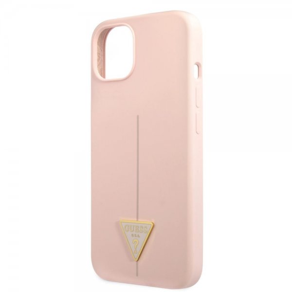 Guess iPhone 13 Kuori Metal Triangle Ruusukulta