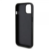 Guess iPhone 13 Kuori Perforated Glitter Musta