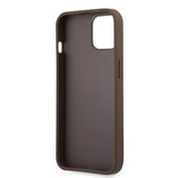 Guess iPhone 13 Kuori Printed Stripe Ruskea