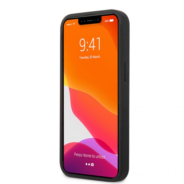 Guess iPhone 13 Kuori Sormusteline Harmaa