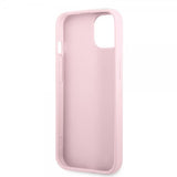 Guess iPhone 13 Saffiano Metal Logo Lila -suojakuori