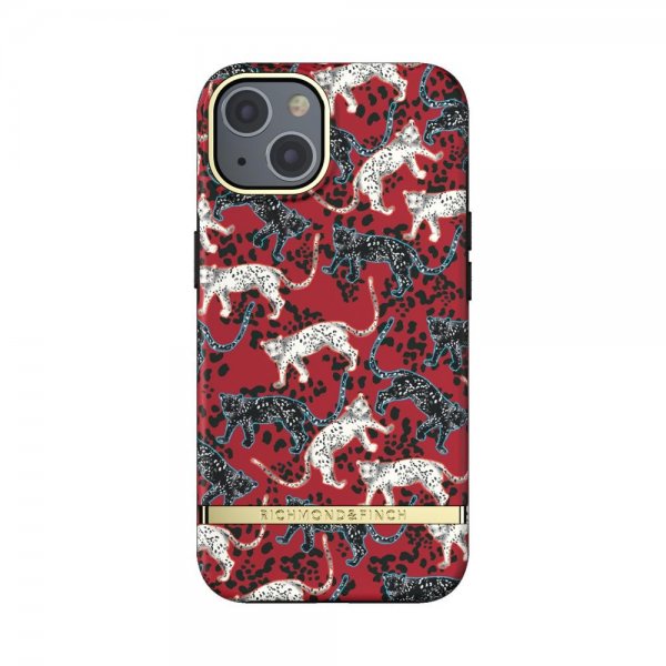 Richmond & Finch iPhone 13 Kuori Samba Red Leopard