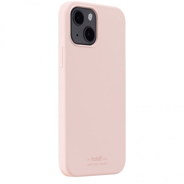 holdit iPhone 13 -kuori, silikoninen, Blush Pink