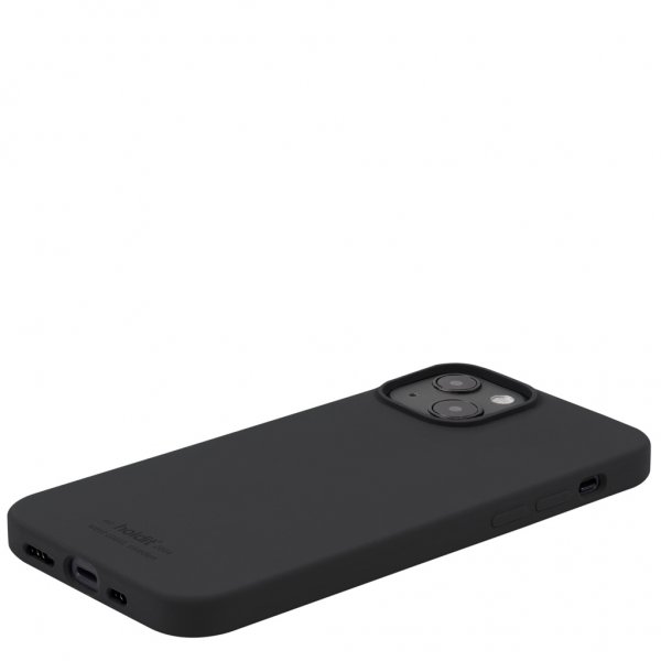 holdit iPhone 13 Silikonikuori Musta