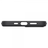 Spigen iPhone 13 -kuori Silicone Fit musta