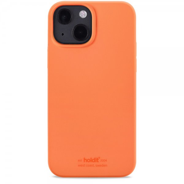 holdit iPhone 13 Silikonikuori Oranssi