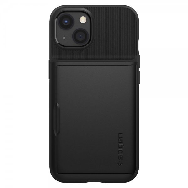 Spigen iPhone 13 -kuori Slim Armor CS, musta