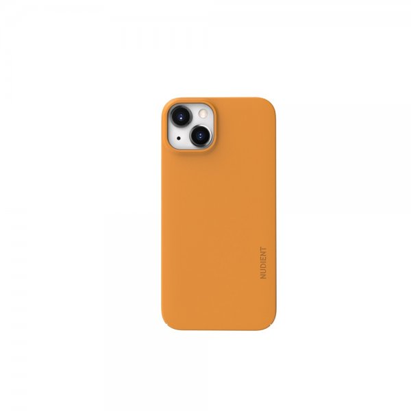 Nudient iPhone 13 -kuori Thin Case V3 MagSafe Saffron Yellow