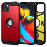 Spigen iPhone 13 -kuori Tough Armor, punainen