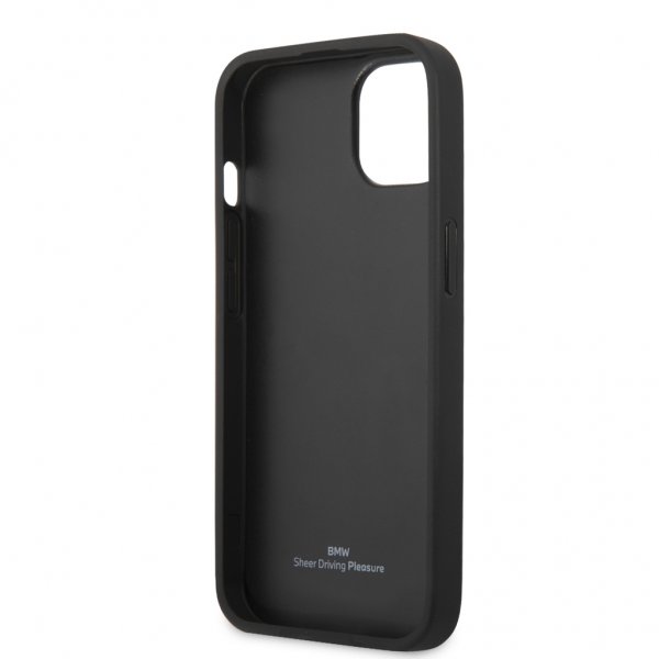 BMW iPhone 13 Kuori Triangle Pattern Musta