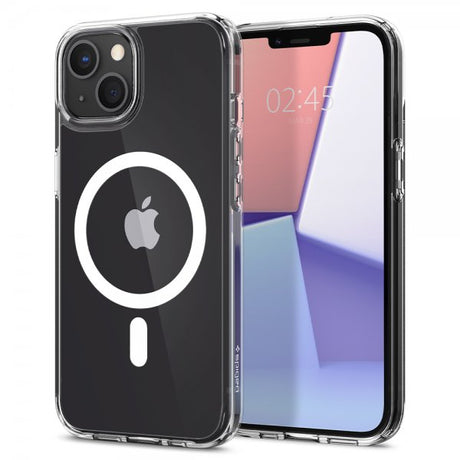 Spigen iPhone 13 -kuori Ultra Hybrid Mag, valkoinen