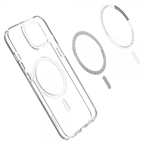 Spigen iPhone 13 -kuori Ultra Hybrid Mag, valkoinen