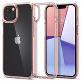 Spigen iPhone 13 -suojakuori Ultra Hybrid Rose Crystal