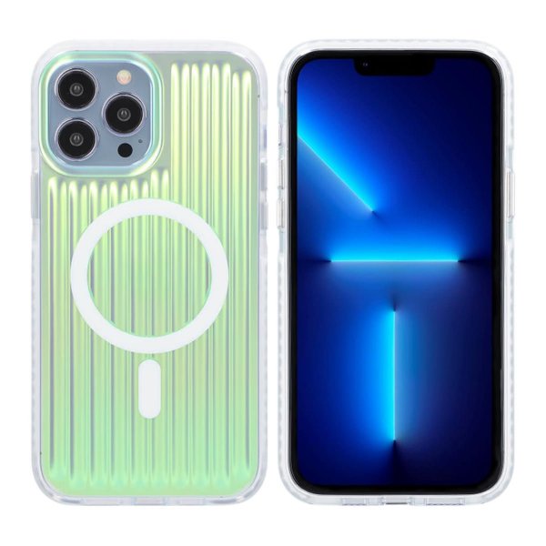 iPhone 13 Pro Max/iPhone 12 Pro Max Kuori TPU MagSafe Vihreä