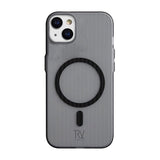 Rvelon iPhone 13/iPhone 14 Kuori Aaltopahvi MagSafe Harmaa