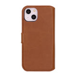 Rvelon iPhone 13/iPhone 14 Kotelo Magneettinen Irrotettava Kuori Ruskea