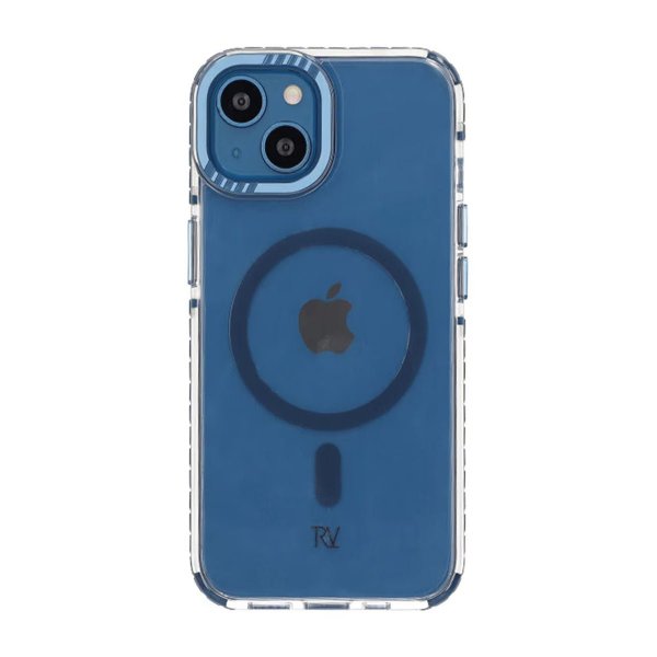 Rvelon iPhone 13/iPhone 14 kuoret TPU MagSafe sininen