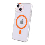 iPhone 13/iPhone 14 Suojakuori TPU MagSafe Oranssi