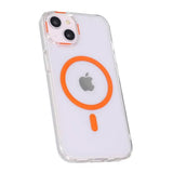 iPhone 13/iPhone 14 Suojakuori TPU MagSafe Oranssi
