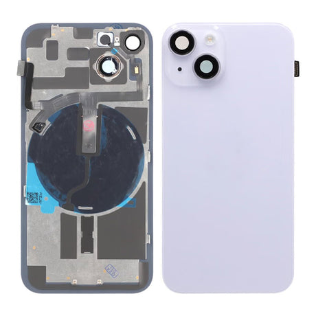 iPhone 14 - OEM-lasinen takakansi - Violetti