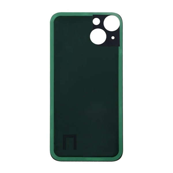 iPhone 14 Takalasi itseliimautuvalla teipillä - Musta