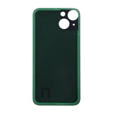 iPhone 14 Takalasi itseliimautuvalla teipillä - Musta
