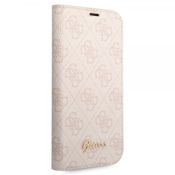 Guess iPhone 13/14/15 Kotelo 4G Logo Pinkki