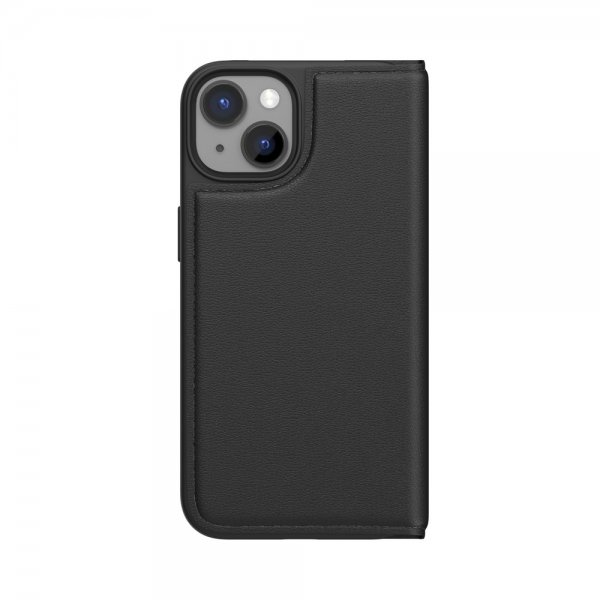 Adidas iPhone 14 Kotelo Kirjanmallinen Kotelo Basic Musta